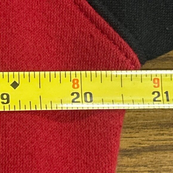 Brooklyn Xpress Boys Size 10/12 Red & Black Hoodie With Embroidered "B" Logo - Picture 13 of 14